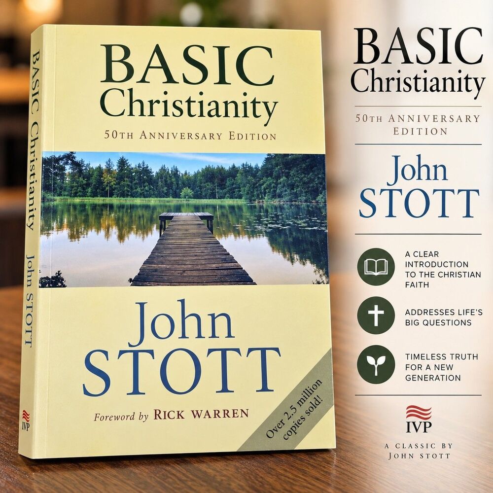 Basic Christianity John Stott 50th Anniversary Edition 2008 Paperback